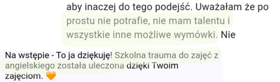 Opinia o kursie